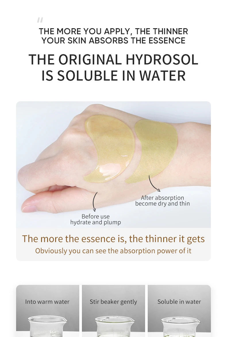 Avocado Golden Collagen Eye Mask Anti Dark Circles Removal
