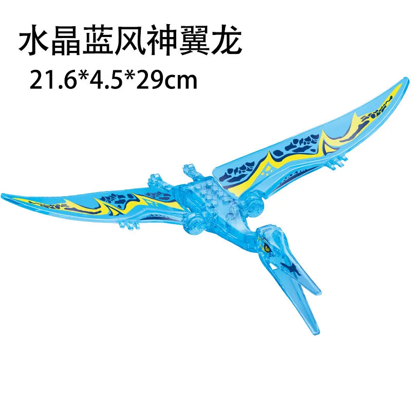 Predator Dinosaur Construction Blocks – Assemble-Your-Own Raptor and Giant Dino Toy for Children