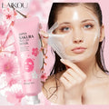 LAIKOU 24K Gold Sakura Peeling Face Mask Anti Wrinkle Whitening Blackhead Removal Facial Tear Off Mask
