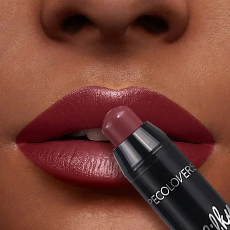 Matte Lipstick Pencil Waterproof Long Lasting Non-Sticky.