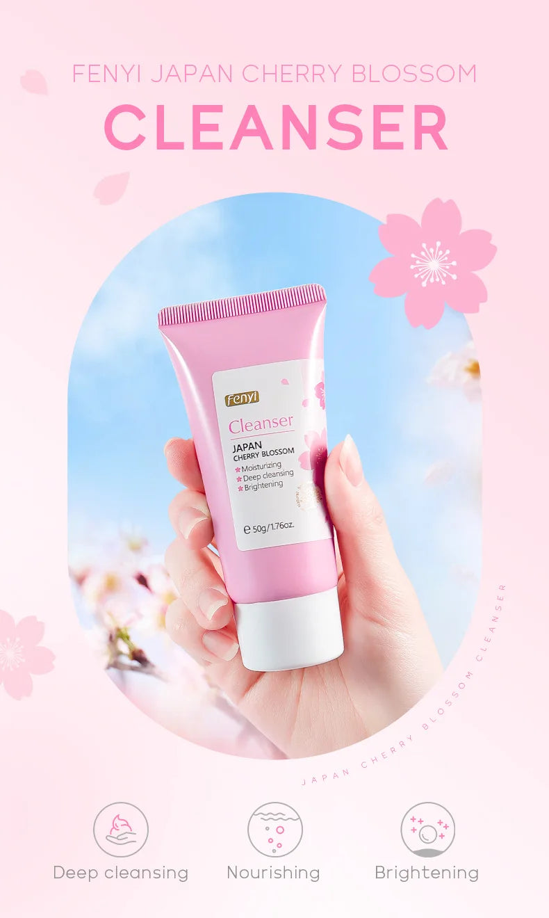Vitamin C Facial Cleanser Skin Deep Cleansing Moisturizing Blackhead Removal