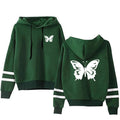 Spring Sweatshirt Style Outdoors Stripe Women Versatile Pullovers Hoodies