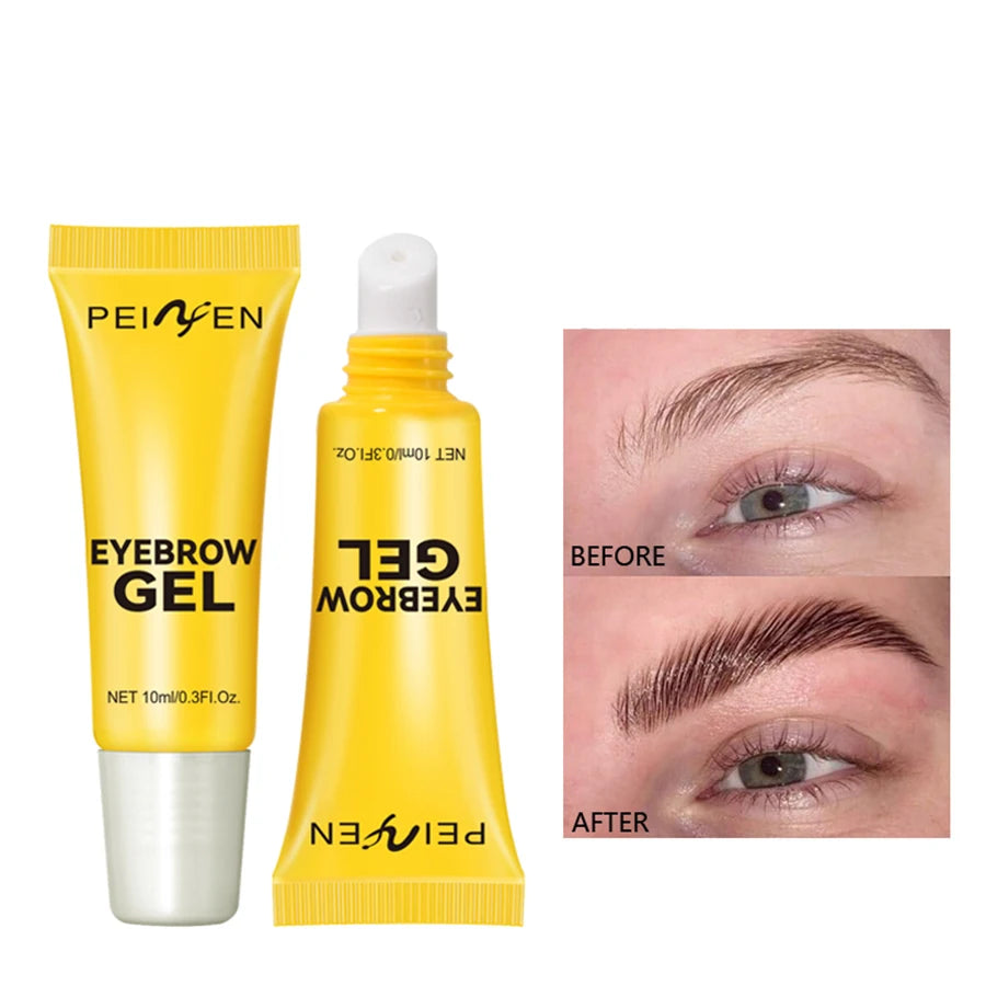 Eyebrow shaping gel Eyebrow shaping cream with brush