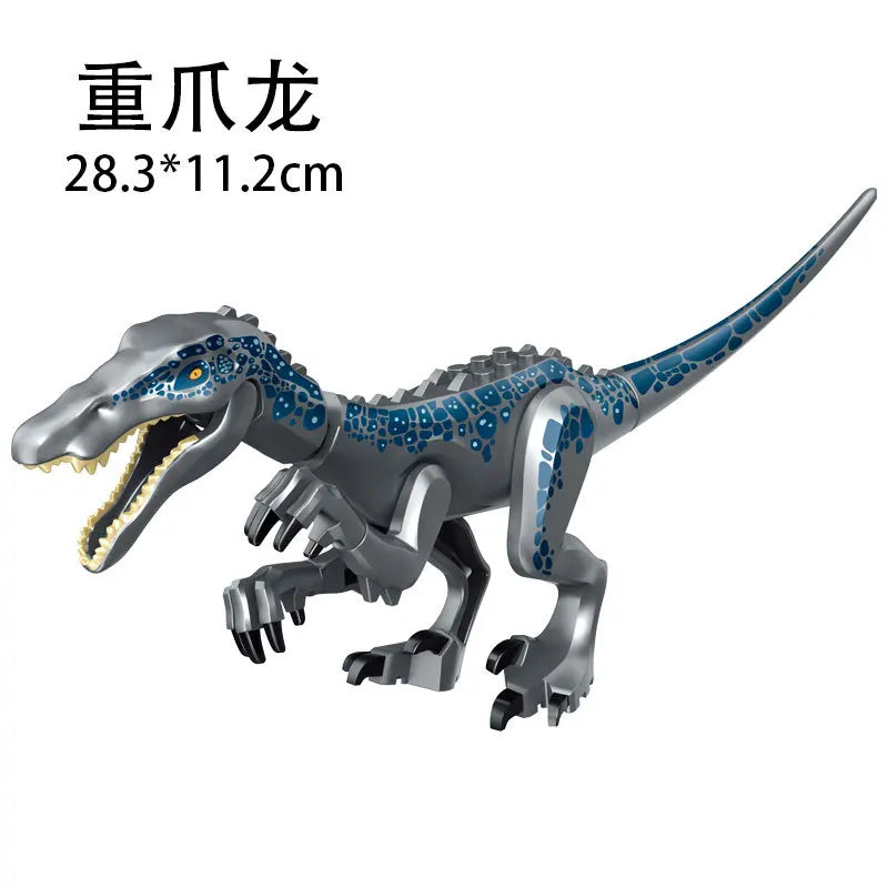 Predator Dinosaur Construction Blocks – Assemble-Your-Own Raptor and Giant Dino Toy for Children