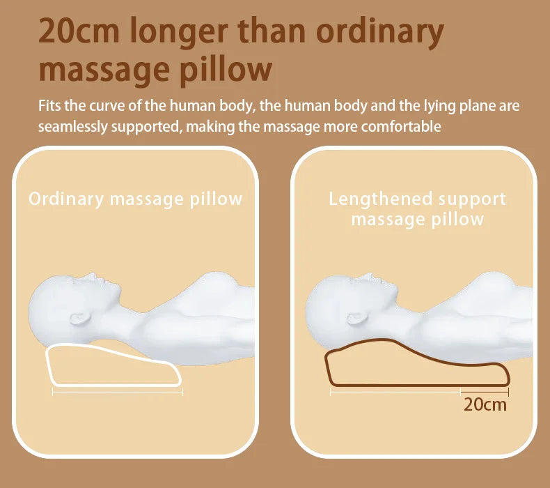 Back Massager, Back & Neck Massager with Heat, Vibration Shiatsu Massage