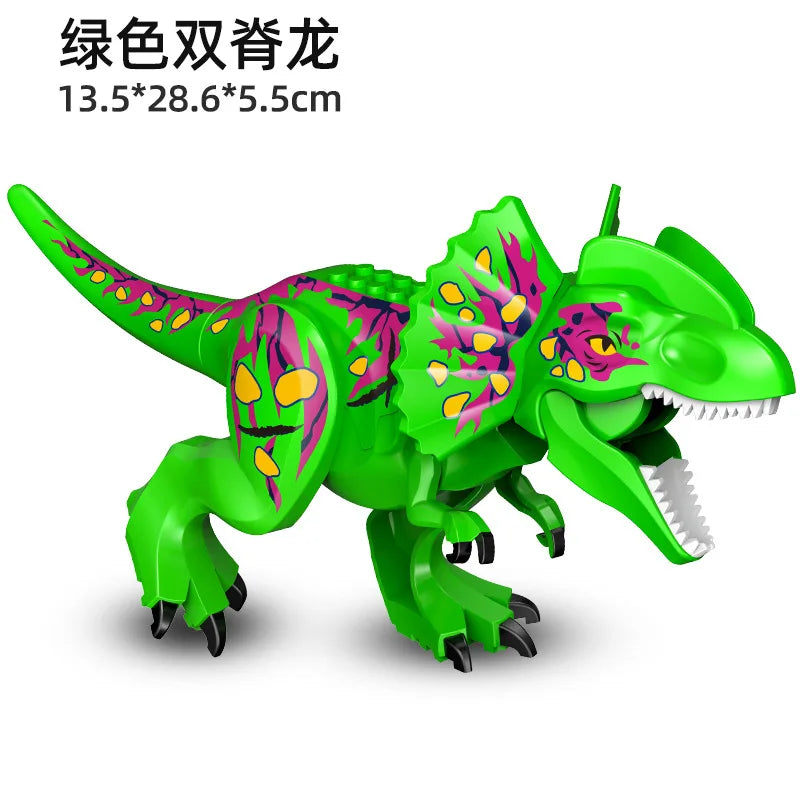 Predator Dinosaur Construction Blocks – Assemble-Your-Own Raptor and Giant Dino Toy for Children