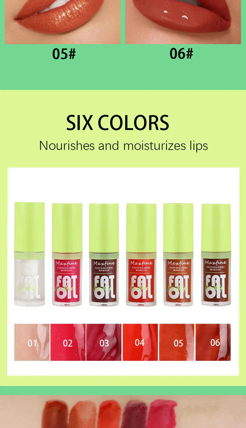 Lip Gloss Waterproof Long-term Moisturizing Non-stick Cup Non-fading Liquid.