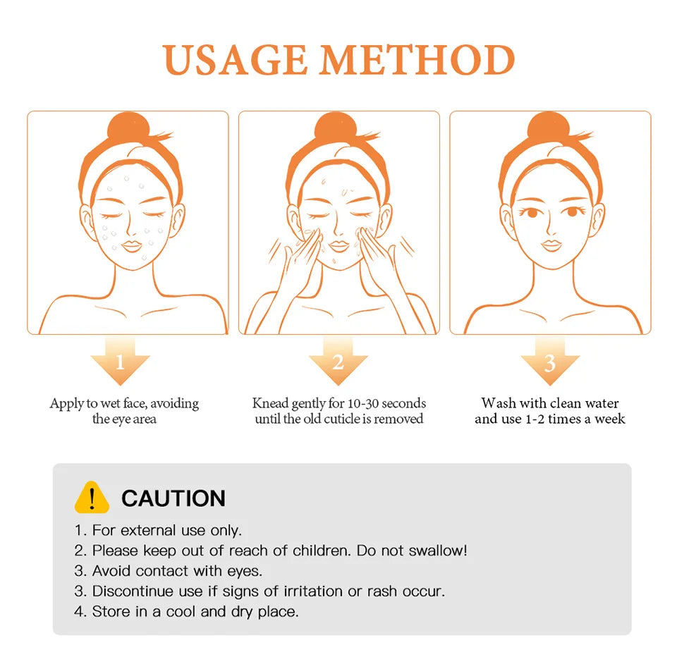 Original Exfoliating Gel Dead Spot Remover Brighten Peeling.