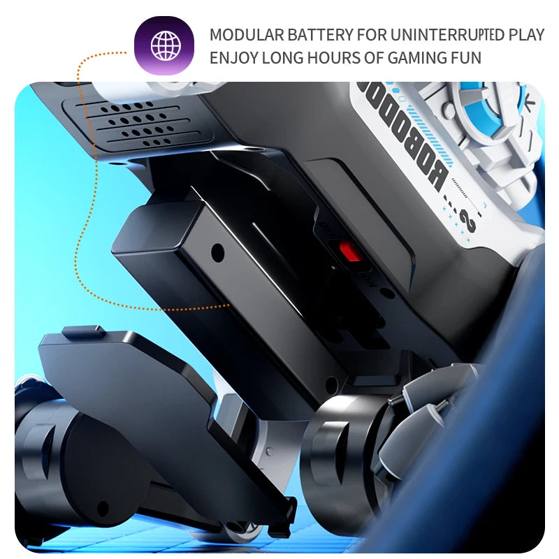 New 2.4G Remote-Control Robot Dog – Singing, Dancing, Follow Mode with 360° Rotating Cannon Toy for Kids
