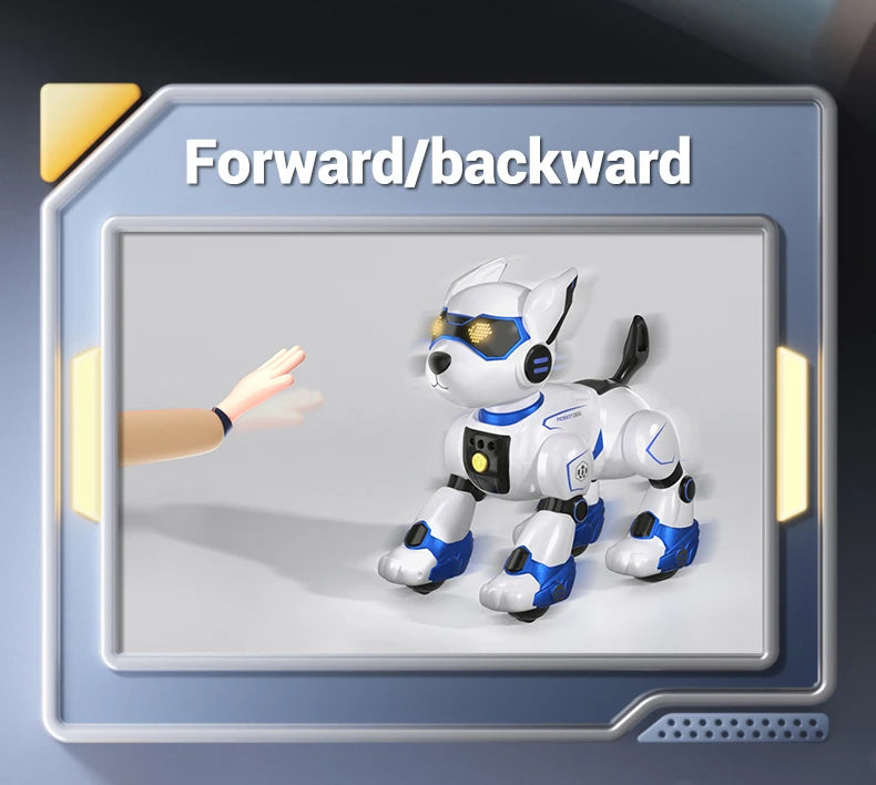 R27 Smart RC Robot Dog – Voice Interactive, Programmable Puzzle Toy for Kidss