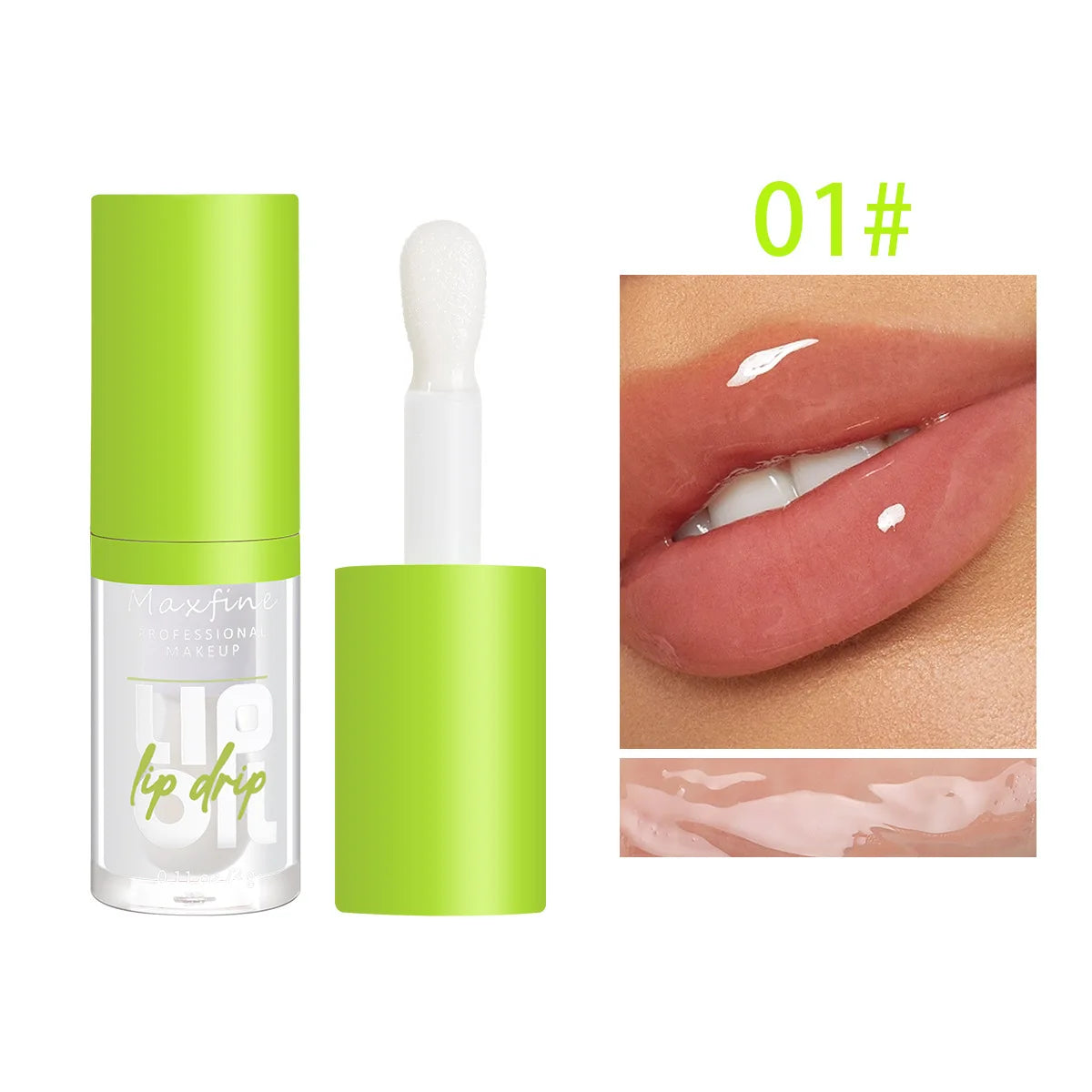 Lip Gloss Waterproof Long-term Moisturizing Non-stick Cup Non-fading Liquid.