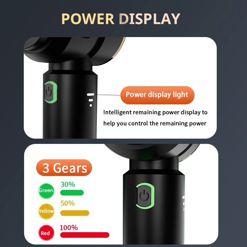 CENRR Portable Car Vacuum Cleaner – 998000PA Powerful Handheld Auto Cleaner with Dust Display Light & Strong Suction