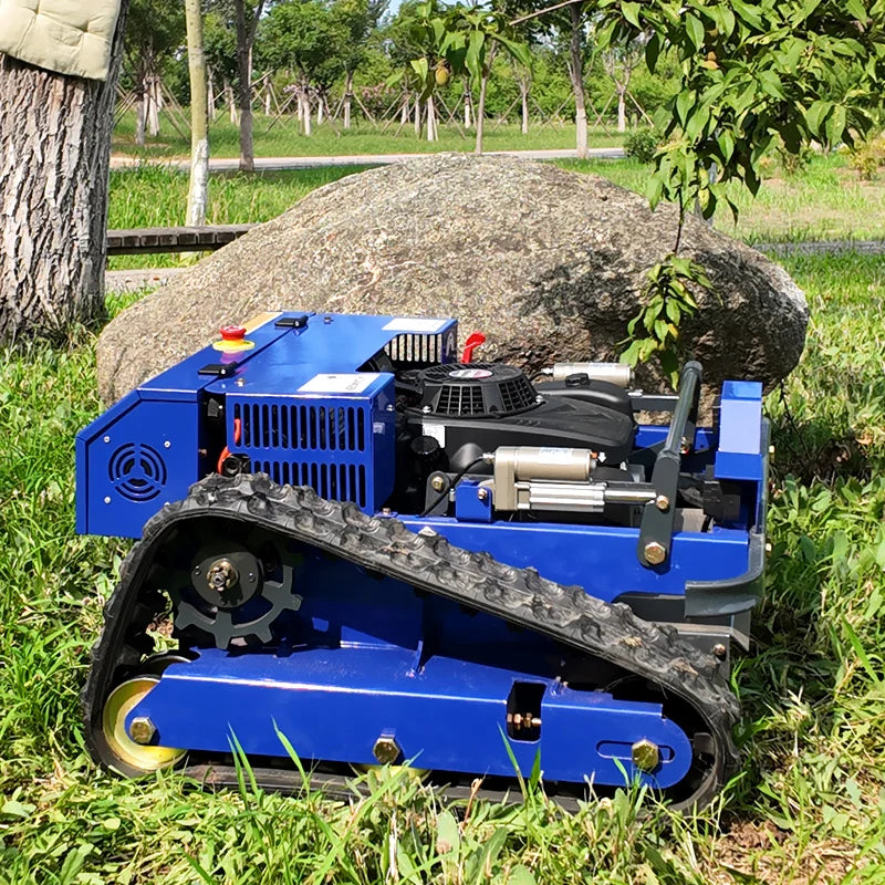 Crawler RC Lawn Mower – Personalized 550mm Cutting Width -Industrial-Grade Remote Grass Cutter, CE & EPA Certified