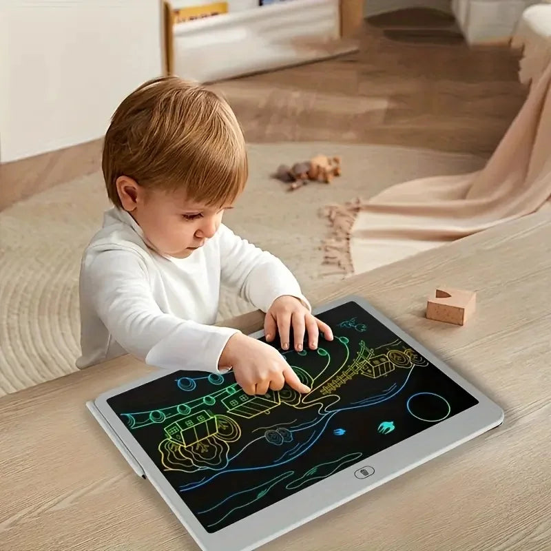 13-Inch Premium LCD Writing Tablet with One-Touch Erase – Large Digital Drawing Pad for Creative Learning, Sketching, and Educational Play