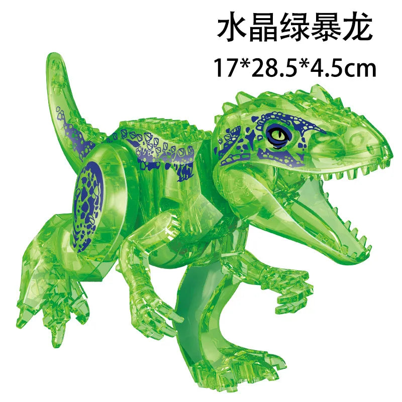 Predator Dinosaur Construction Blocks – Assemble-Your-Own Raptor and Giant Dino Toy for Children