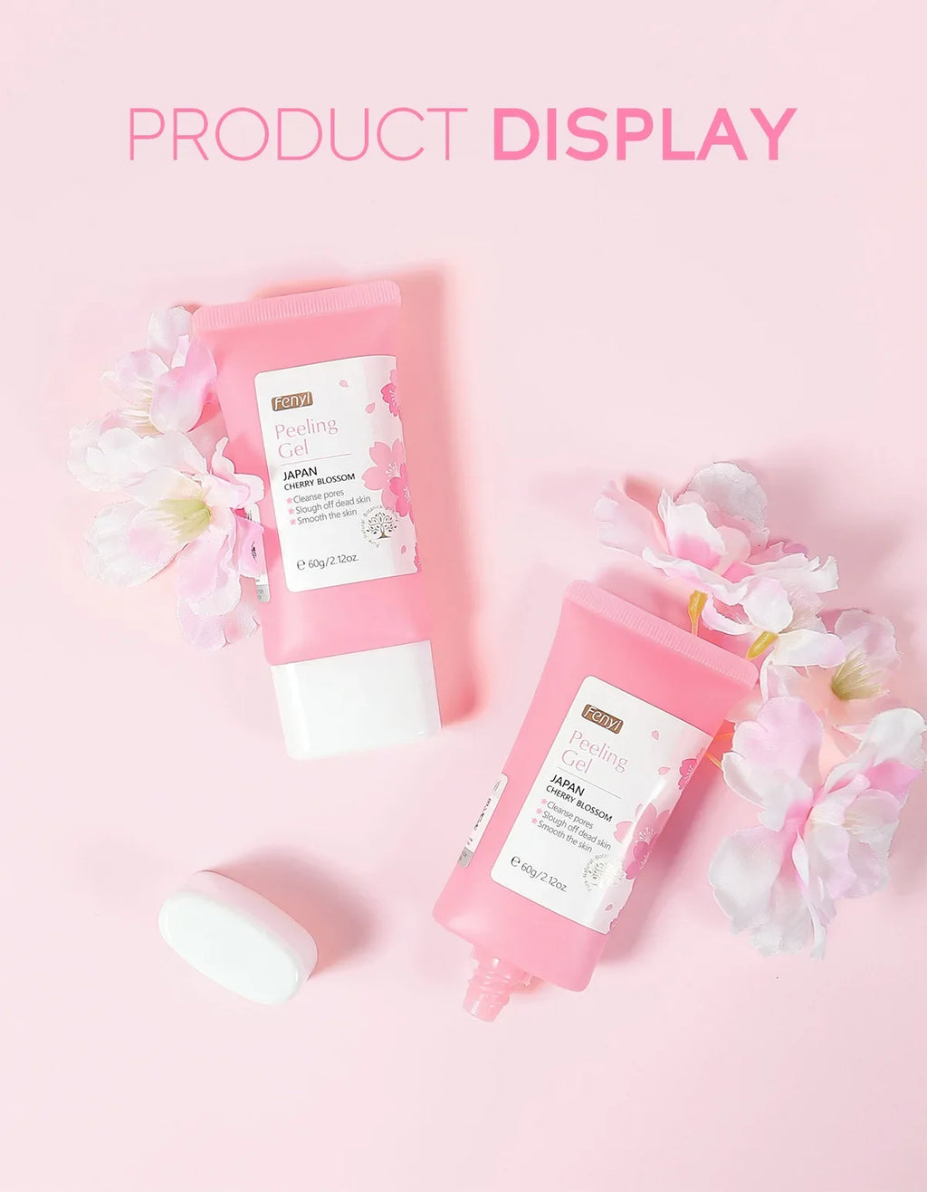 Sakura Face Deep Cleaning Exfoliating Gel Skin Care Whitening Moisturizer
