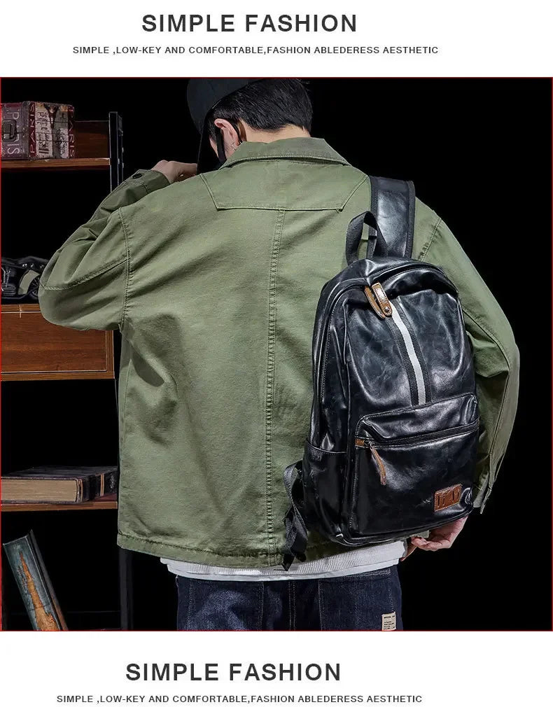 American Style Vintage Workwear Shirt Loose Casual Versatile Cotton Top Fashionable Simple Autumn Men's Clothing