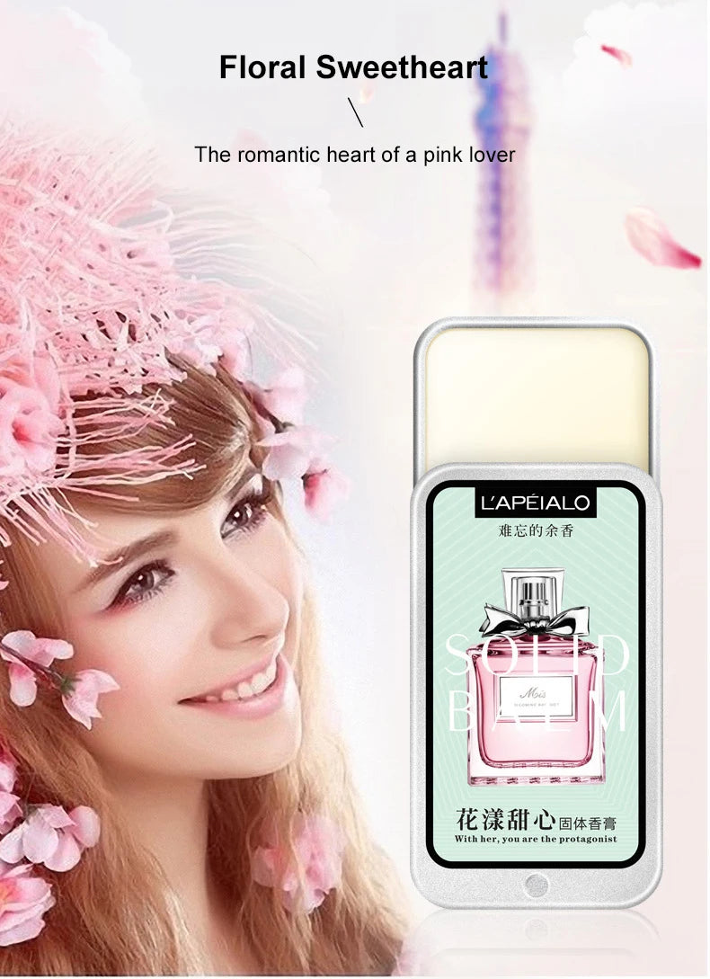 Woman Body Pheromone Perfume Solid Balm Long Lasting Fragrance