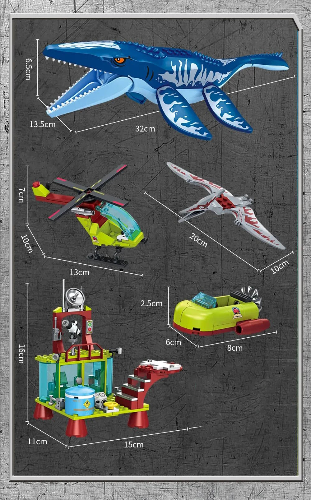Sea Monster Attack Building Blocks – Adventure Boat and Dinosaur Construction Set Toy for Children