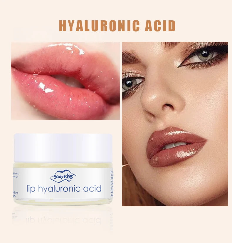 Hyaluronic acid collagen Sleep lip mask.
