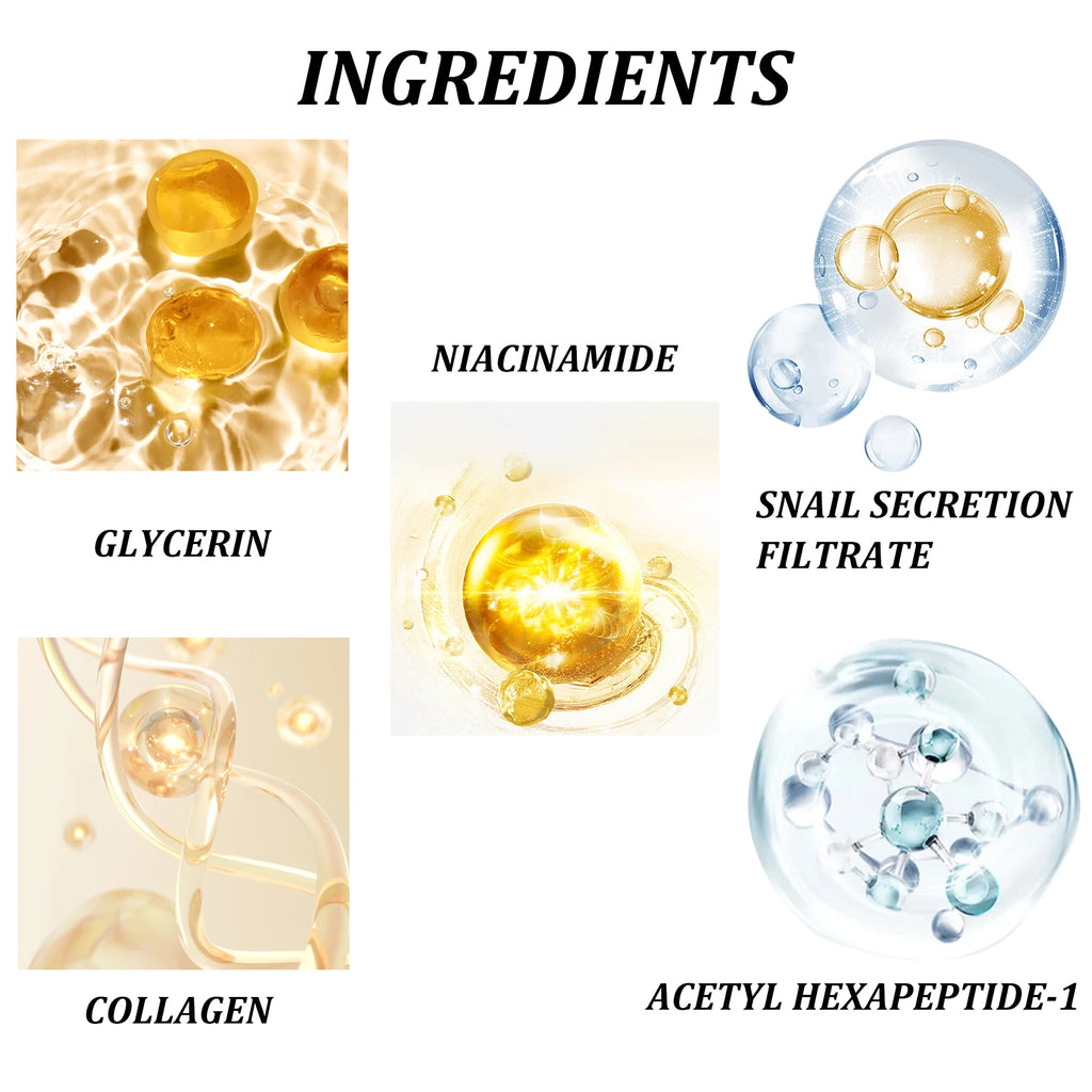 Snail Eye Cream Stick Collagen Fade Fine Lines Wrinkle Lightening Dark Circles.