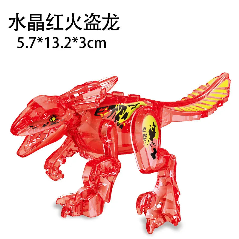 Predator Dinosaur Construction Blocks – Assemble-Your-Own Raptor and Giant Dino Toy for Children