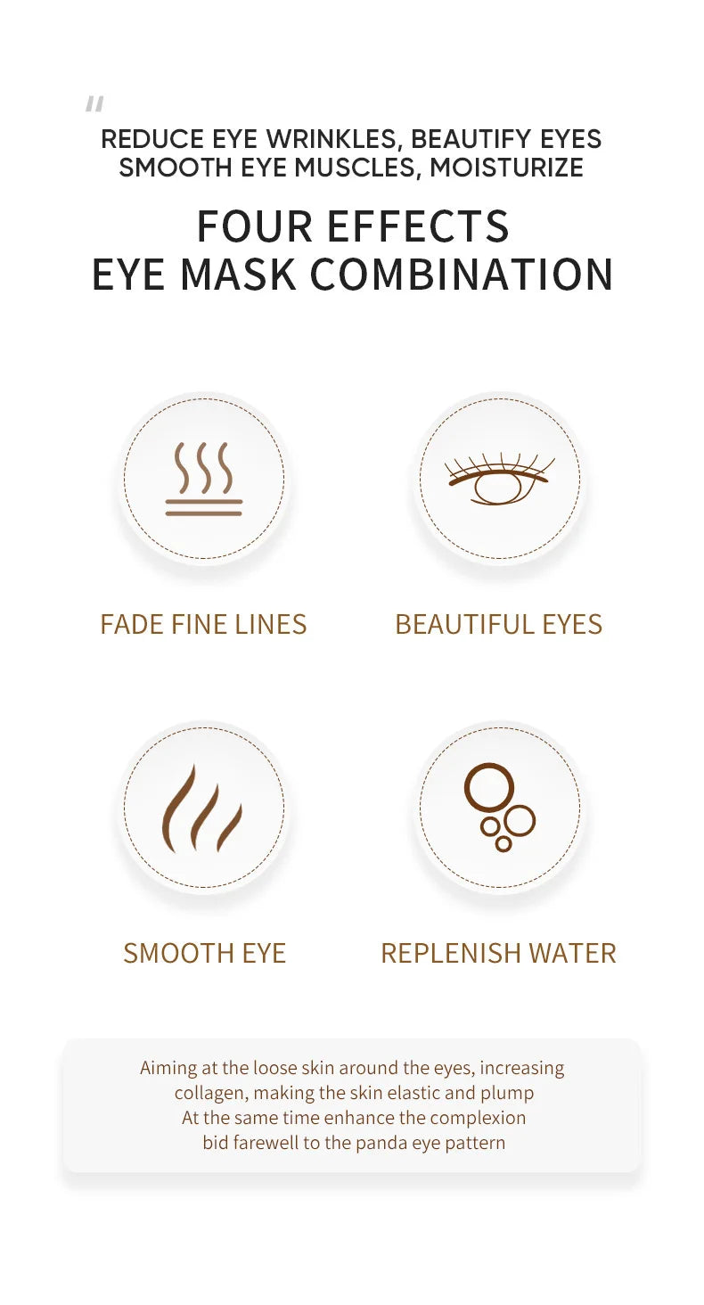 Avocado Golden Collagen Eye Mask Anti Dark Circles Removal