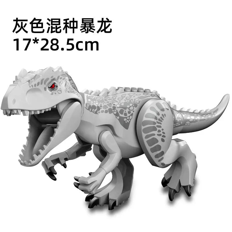 Predator Dinosaur Construction Blocks – Assemble-Your-Own Raptor and Giant Dino Toy for Children