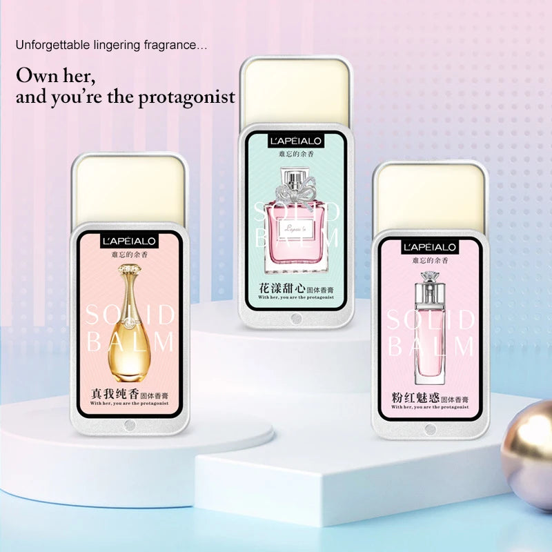 Woman Body Pheromone Perfume Solid Balm Long Lasting Fragrance