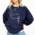 Inhale Exhale Sweatshirt Motivational Hoodie for Woman Aesthetic Mindfulness Hoody Yoga Teacher