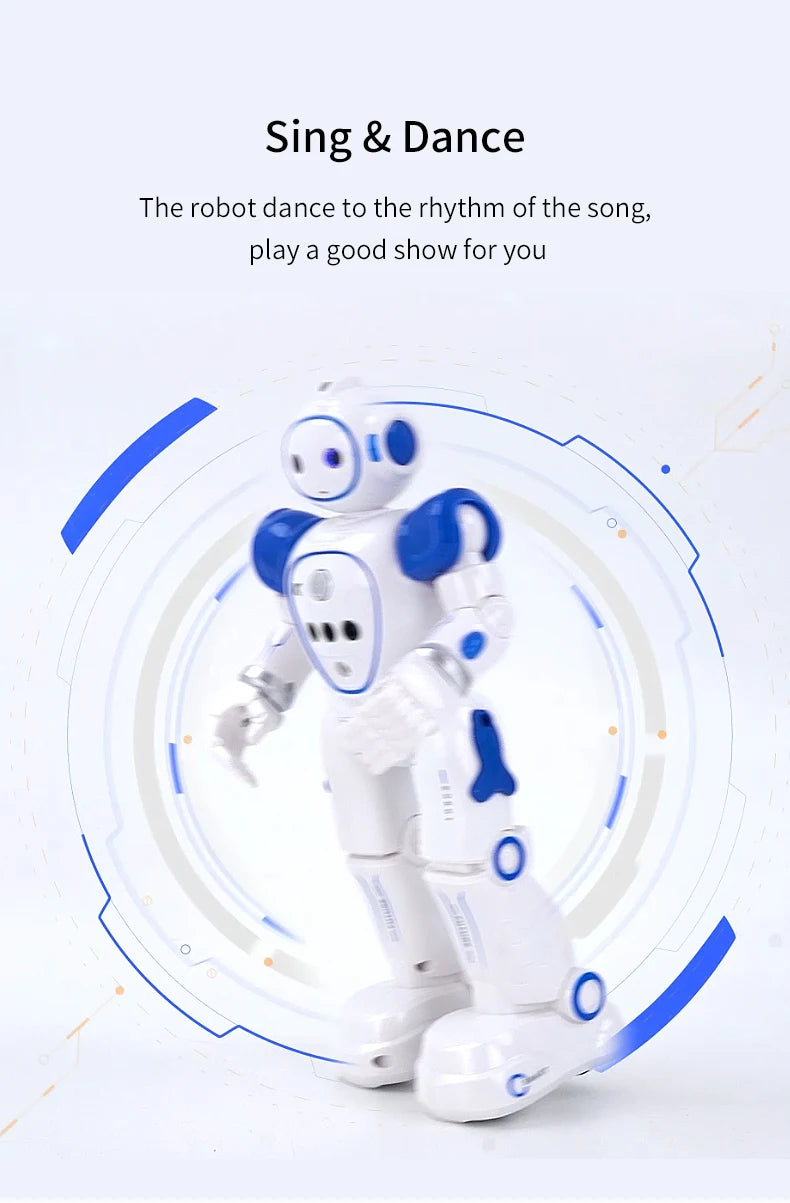 Wireless Smart RC Robot – Dance, Music & Programming Fun