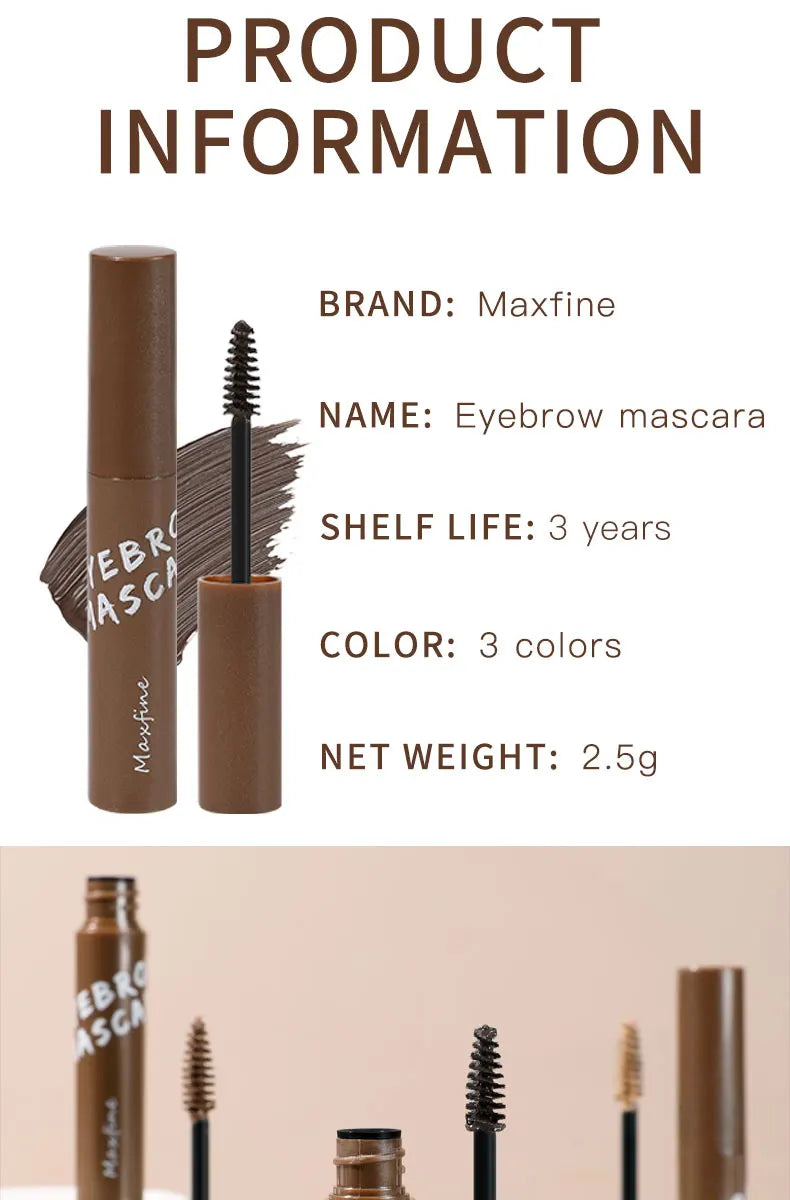 1PCS Three Color Eyebrow Dye Quick Drying Film.