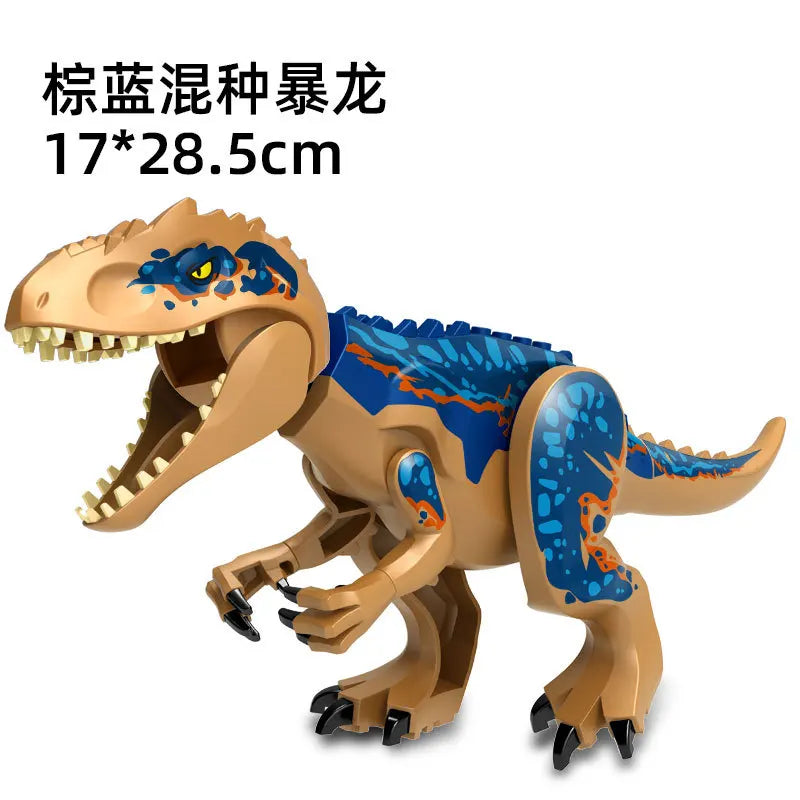 Predator Dinosaur Construction Blocks – Assemble-Your-Own Raptor and Giant Dino Toy for Children