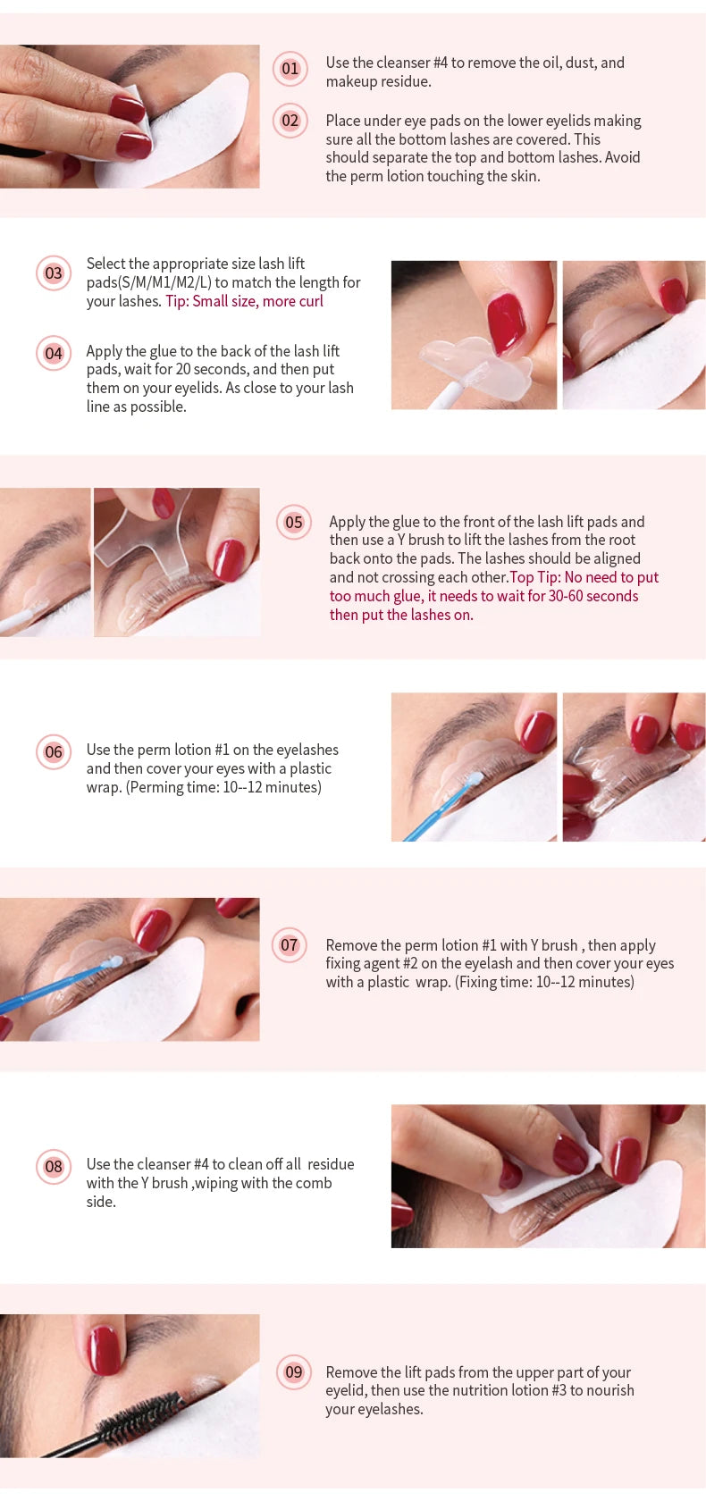 Eyelash Enhancer Calia Set Lashes Perm Eyes Makeup Tools