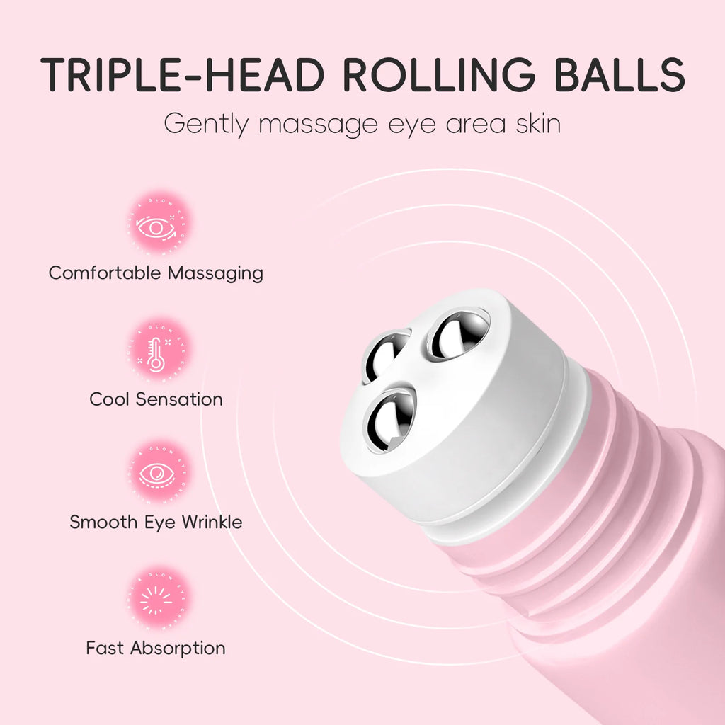 Sakura Eye Serum Roller Massage Hyaluronic Acid Skin Care