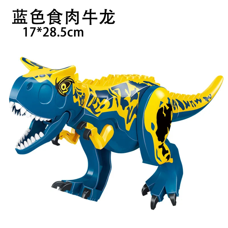 Predator Dinosaur Construction Blocks – Assemble-Your-Own Raptor and Giant Dino Toy for Children