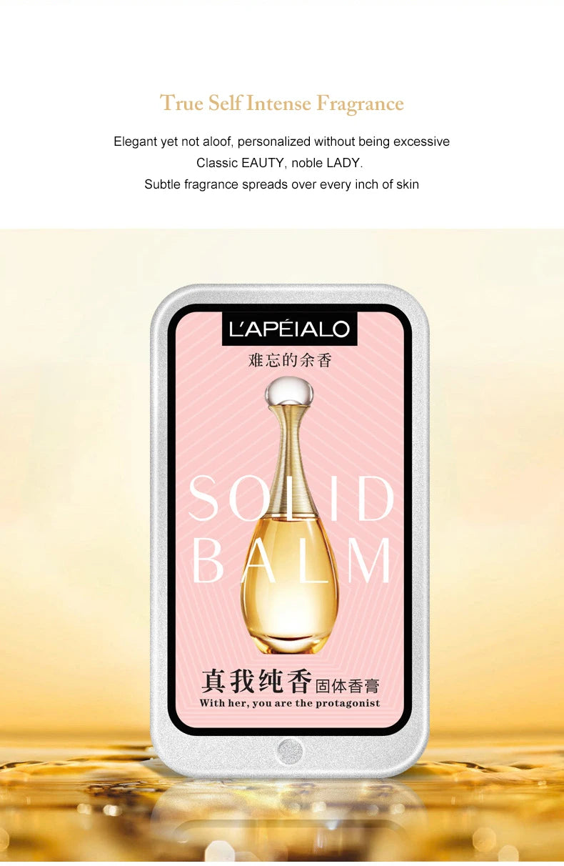 Woman Body Pheromone Perfume Solid Balm Long Lasting Fragrance