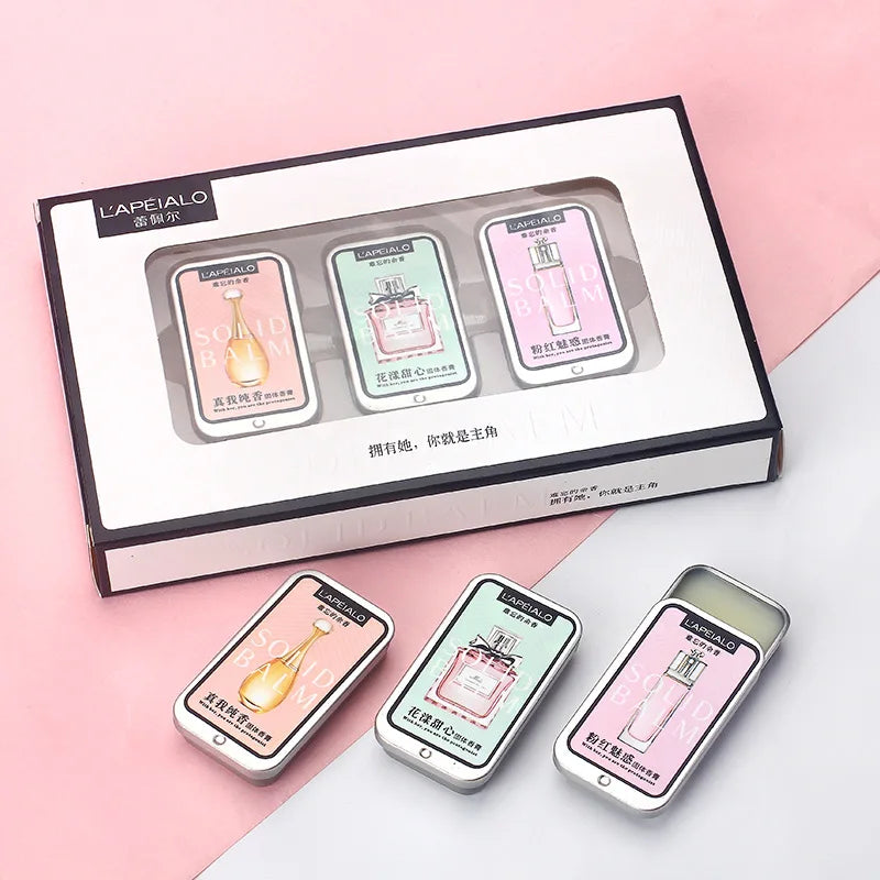 Woman Body Pheromone Perfume Solid Balm Long Lasting Fragrance