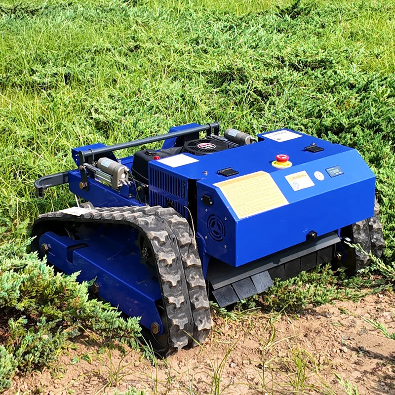 Crawler RC Lawn Mower – Personalized 550mm Cutting Width -Industrial-Grade Remote Grass Cutter, CE & EPA Certified