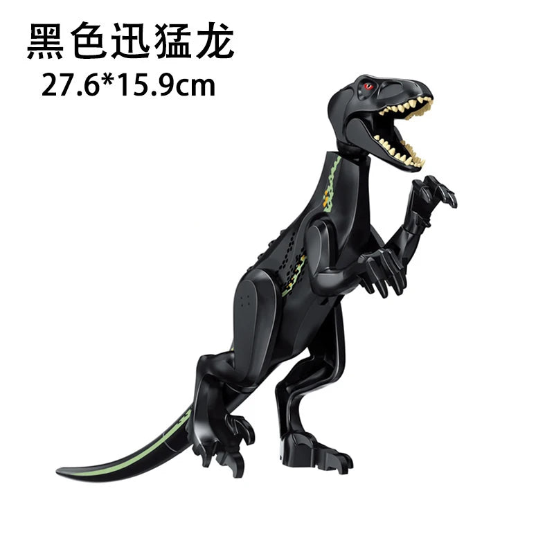Predator Dinosaur Construction Blocks – Assemble-Your-Own Raptor and Giant Dino Toy for Children