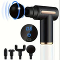 10/30-Speed Precision Massage Gun for Deep Muscle Relief, Advanced Fascia Therapy, Ultra-Quiet Electric Body and Neck Massager for Men and Women
