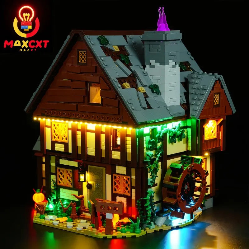 MAXCXT LED Light Set for Fantasy House Building Model (Blocks Not Included)