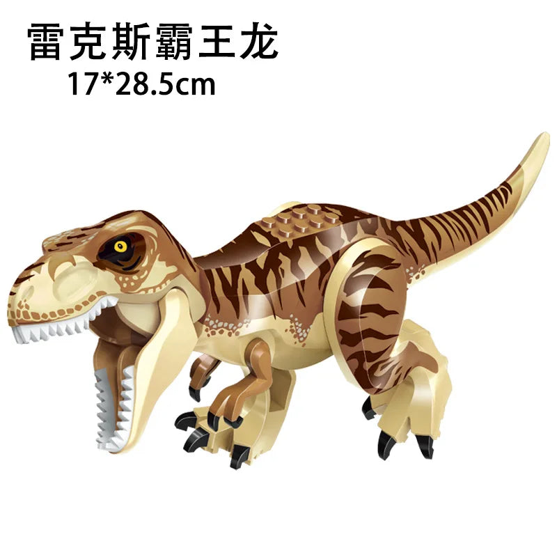 Predator Dinosaur Construction Blocks – Assemble-Your-Own Raptor and Giant Dino Toy for Children