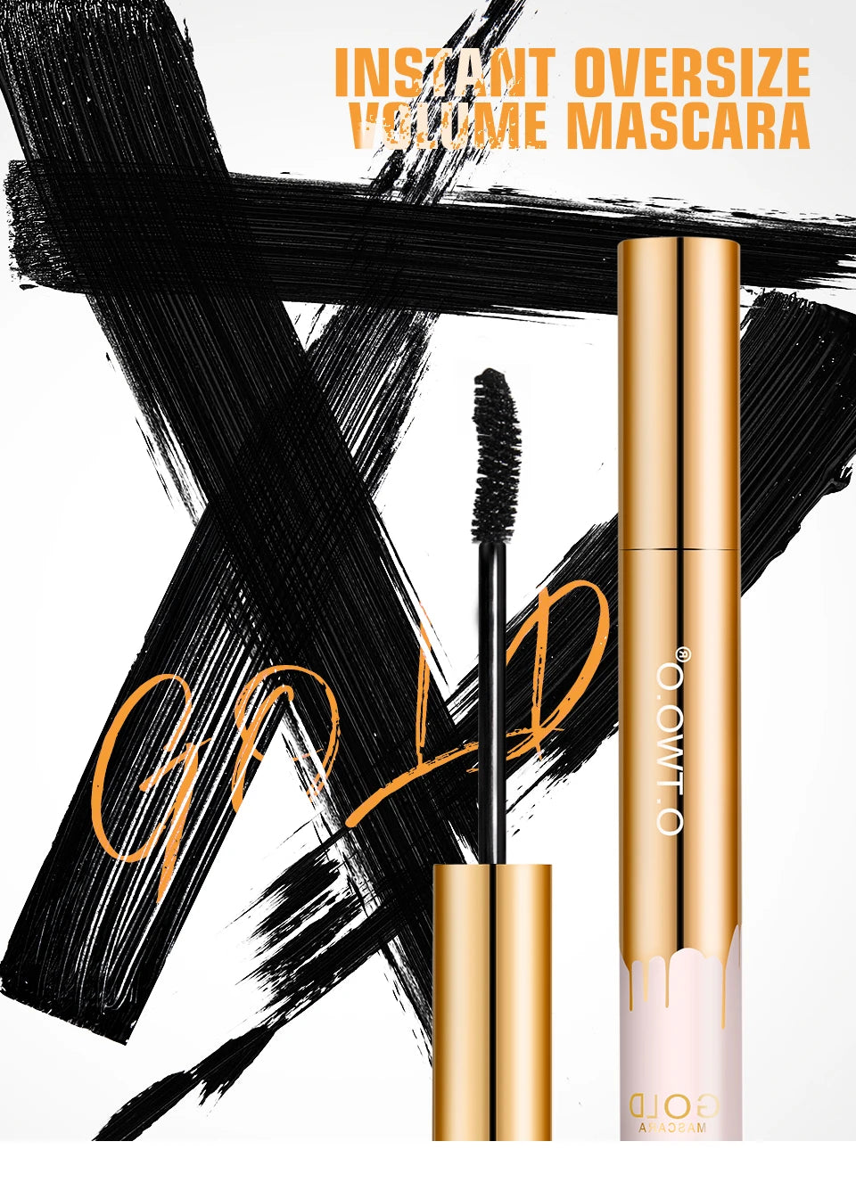 3D Mascara Lengthening Black Lash Eyelash Extension Eye Lashes Brush.