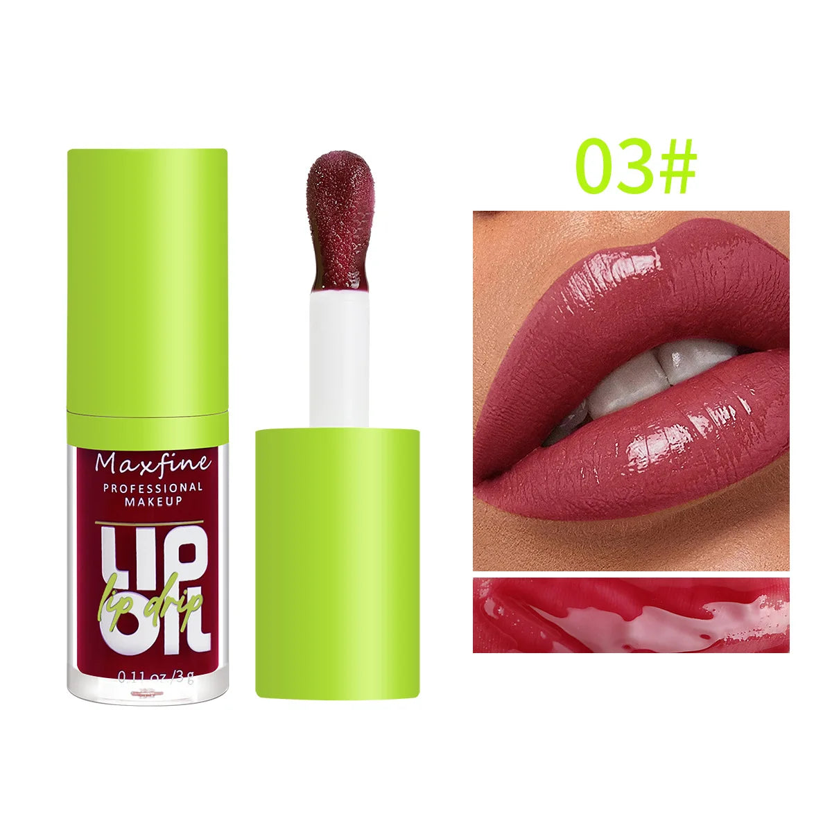 Lip Gloss Waterproof Long-term Moisturizing Non-stick Cup Non-fading Liquid.
