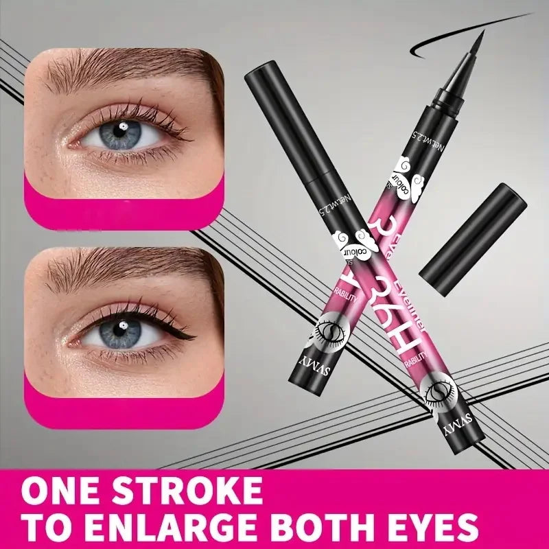 12 PCS Hot Make Up Ultimate Black Liquid Eyeliner Long-lasting Waterproof Eye Liner Pencil pen