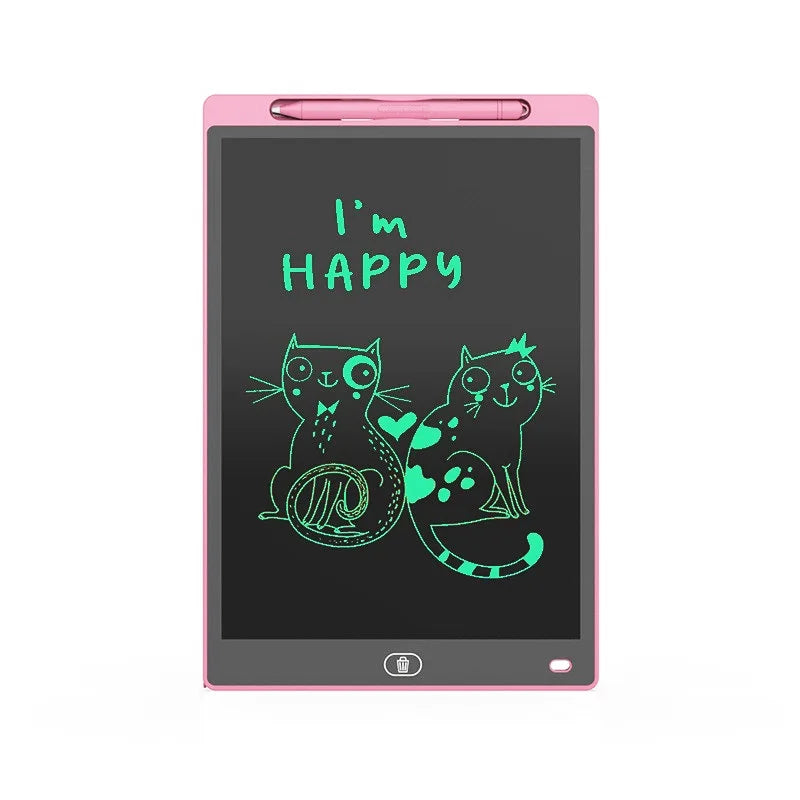 LCD Writing Tablet Drawing Board 8.5/10/12/16 Inch – Digital Magic Blackboard for Kids, Art, Learning & Creative Play