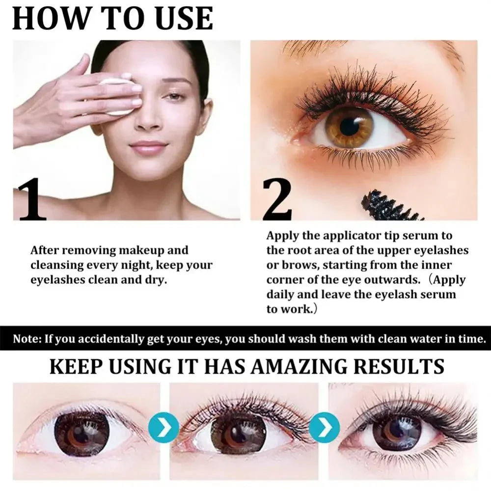 Fast Eyelash Growth Serum Eyebrow Enhancer.