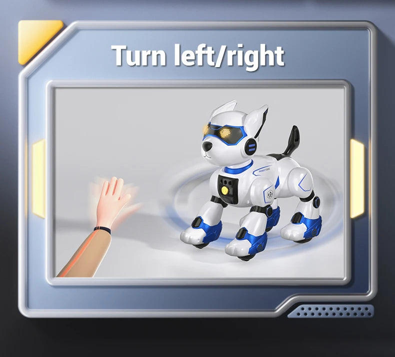 R27 Smart RC Robot Dog – Voice Interactive, Programmable Puzzle Toy for Kidss