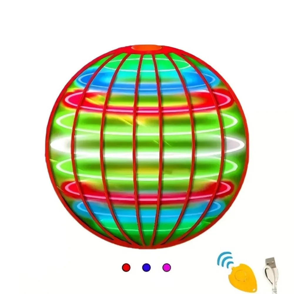 Colorful Glowing Rotating Flying Ball – Magic Boomerang Toy for Teens & Adults, Ideal for Parties and Holidays